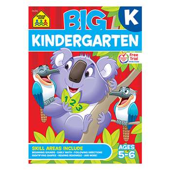 Big Kindergarten Workbook By School Zone Publishing