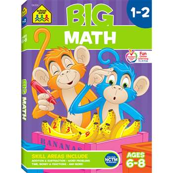 Big Math Gr 1-2 By School Zone Publishing