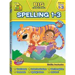 Big Spelling Gr 1-3 By School Zone Publishing