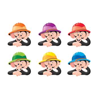 Monkey Mischief Hats Mini Accents Variety Pack, T-10895
