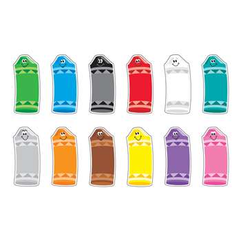 Crayon Colors Classic Accents Variety Pk By Trend Enterprises