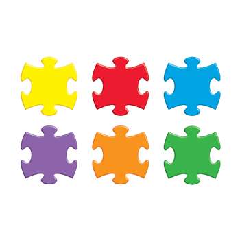 Puzzle Pieces Classic Accents Variety Pack By Trend Enterprises