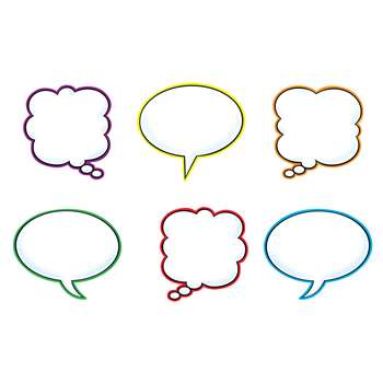 Speech Balloons Variety Pk Classic Accents By Trend Enterprises