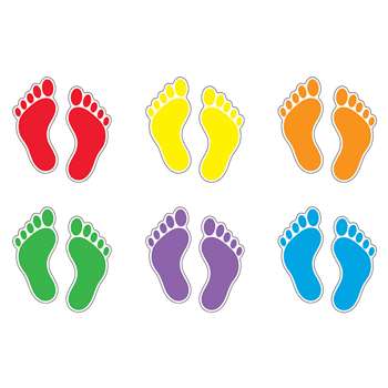 Footprints Variety Pk Classic Accents By Trend Enterprises