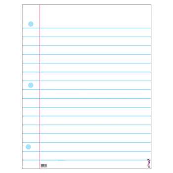 Wipe-Off Chart Notebook Paper 22 X 28 By Trend Enterprises