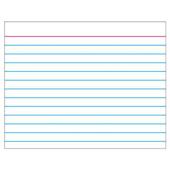 Wipe-Off Chart Index Card 22 X 28 By Trend Enterprises