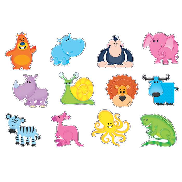 Awesome Animals Accents Variety Pack By Trend Enterprises
