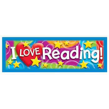 I Love Reading Stars N Swirls Bookmarks By Trend Enterprises