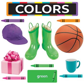 Colors All Around Us Learning Set, T-19005