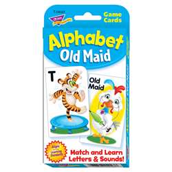 Alphabet Old Maid Challenge Cards, T-24023