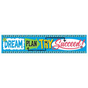 Dream Plan Try - Bold Strokes 5Ft Quotable Express, T-25095