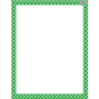 Moroccan Green Wipe Off Chart, T-27324
