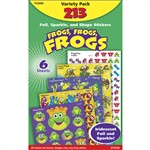 Frogs Frogs Frogs Variety Pk Mixed Sticker Variety Pks By Trend Enterprises