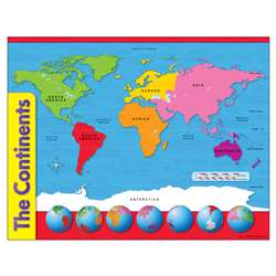 Chart The Continents By Trend Enterprises