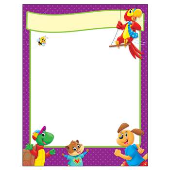 Blank Playtime Pals Learning Chart Learning, T-38457