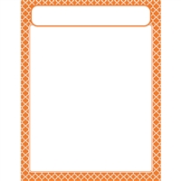 Moroccan Orange Learning Chart, T-38605