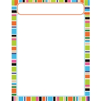 Stripe-Tacular Party Time Learning Chart, T-38632
