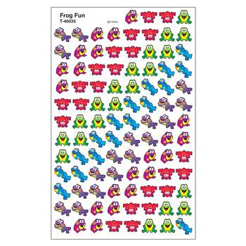Sticker Frog Fun Supershapes By Trend Enterprises
