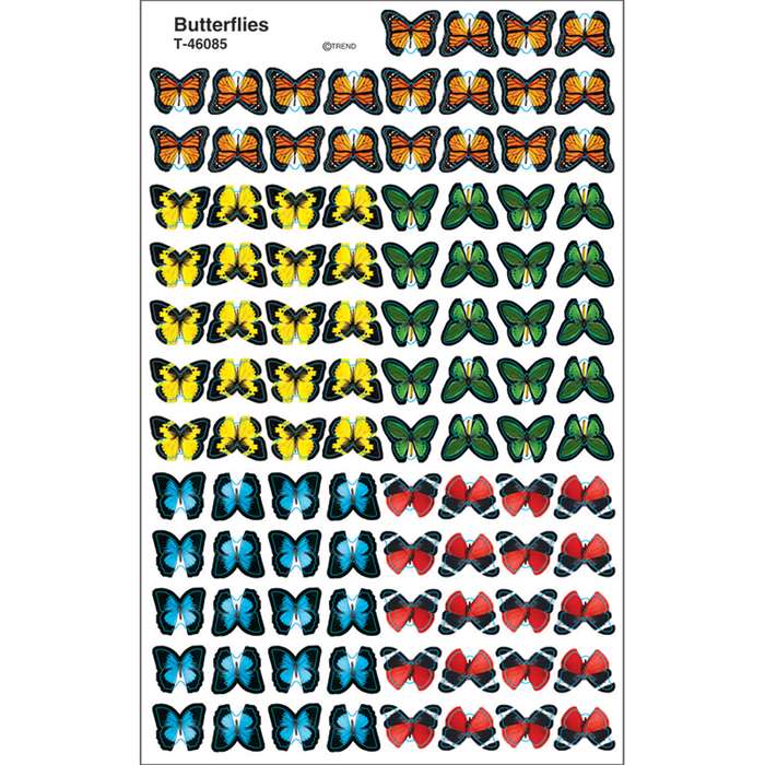 Stickers Bold Butterflies By Trend Enterprises