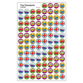 Superspots Stickers Tiny Transport By Trend Enterprises