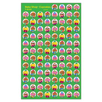 Bake Shop Cupcakes Superspots Stickers By Trend Enterprises