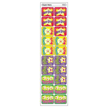 Applause Stickers Super 100/Pk Stars Acid-Free By Trend Enterprises