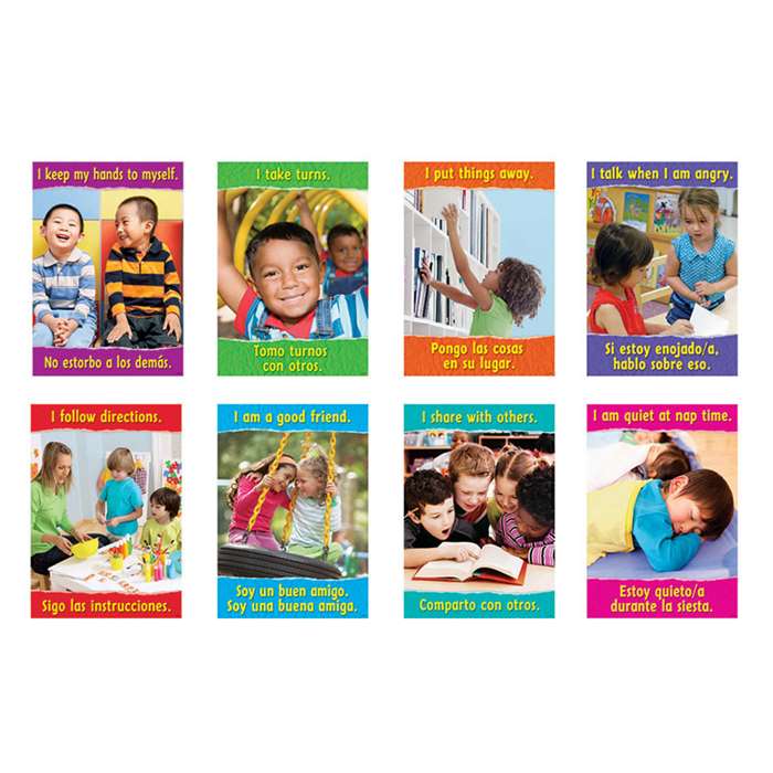 Getting Along Look & Learn Posters Pack By Trend Enterprises