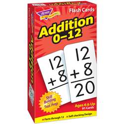 Flash Cards Addition 0-12 91/Box By Trend Enterprises