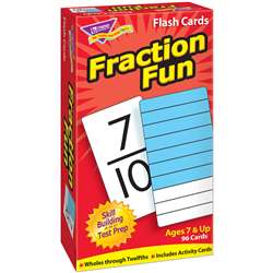 Flash Cards Fraction Fun 96/Box By Trend Enterprises