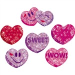 Sparkle Stickers Heart Hoorays By Trend Enterprises