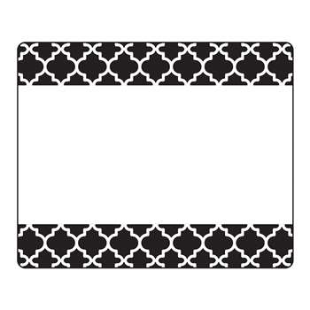 Moroccan Black Terrific Labels, T-68042