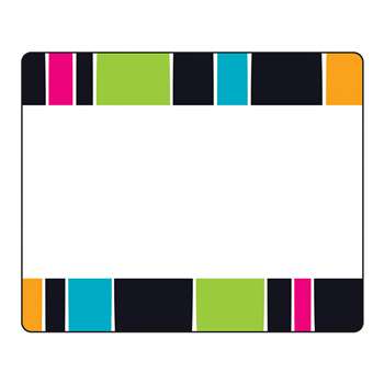 Stripe-Tacular Groovy Terrific Labels, T-68045