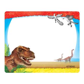 Discovering Dinosaurs Name Tags, T-68085