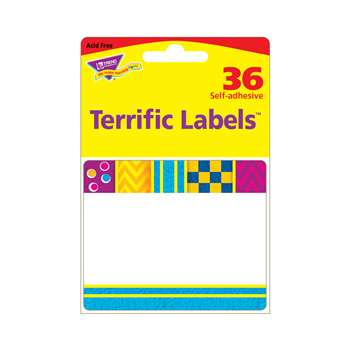 Snazzy Terrific Labels 360Ct, T-68092BP