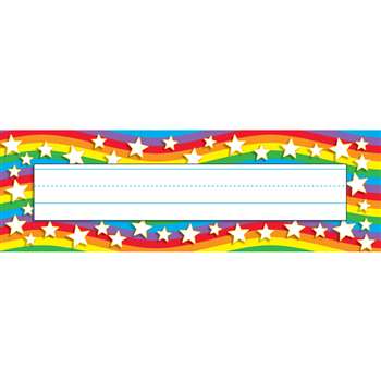 Star Rainbow Desk Toppers Name Plates By Trend Enterprises