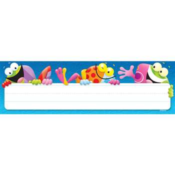 Frog Tastic Name Plates 36/Pk By Trend Enterprises