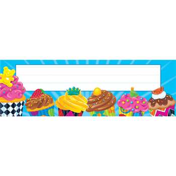Bake Shop Cupcakes Desk Toppers Name Plates By Trend Enterprises