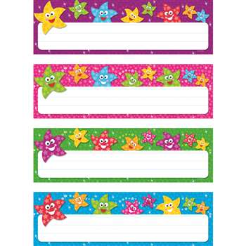 Dancing Stars Desk Toppers Name Plates Variety Pk By Trend Enterprises