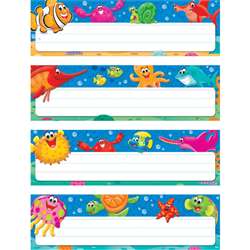 Sea Buddies Desk Toppers Name Plates Variety Pack, T-69948