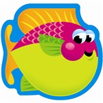 Note Pad Fish 50 Sht 5 X 5 Acid Free By Trend Enterprises