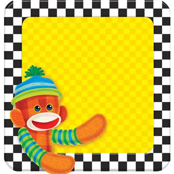 Sock Monkey Note Pad By Trend Enterprises