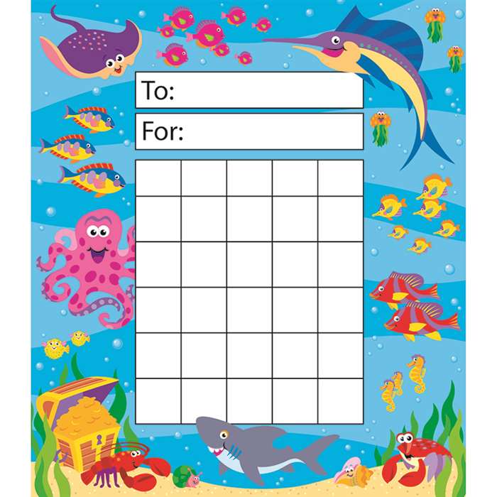 Incentive Pad Under The Sea By Trend Enterprises