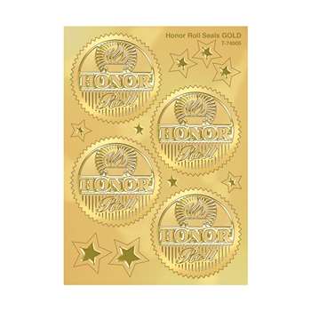 Award Seal Honor Roll (Gold) 32/Pack By Trend Enterprises