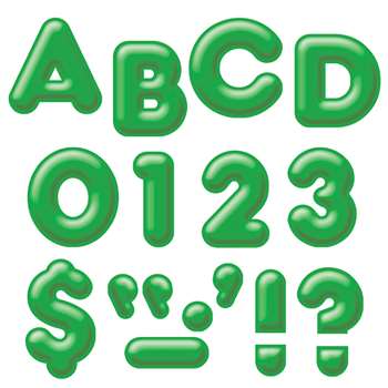 Ready Letters 2Inch 3-D Green By Trend Enterprises