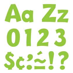 Lime 4 &quot; Playful Combo Pack Ready Letters, T-79767