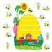 Bulletin Board Set Busy Bees Job Chart Plus - T-8077