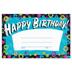 Birthday Recognition Awards Color Harmony, T-81090