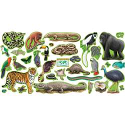 Bb Set Rain Forest Animals 2 Press Sht By Trend Enterprises