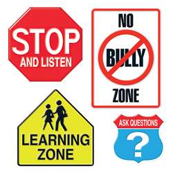 Bb Set Learning Signs By Trend Enterprises