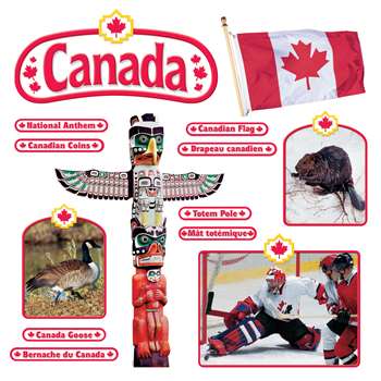 Bb Set Canadian Symbols Symboles Canadiens By Trend Enterprises